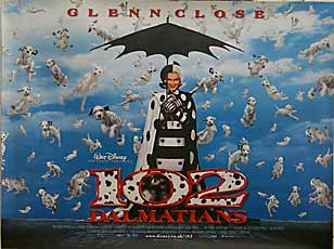 102 Dalmatians film poster