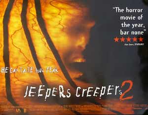 Jeepers Creepers 2 movie poster