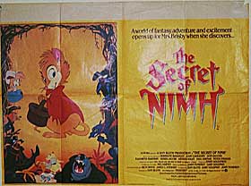 The Secret Of Nimh poster