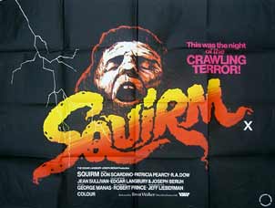 Squirm movie poster